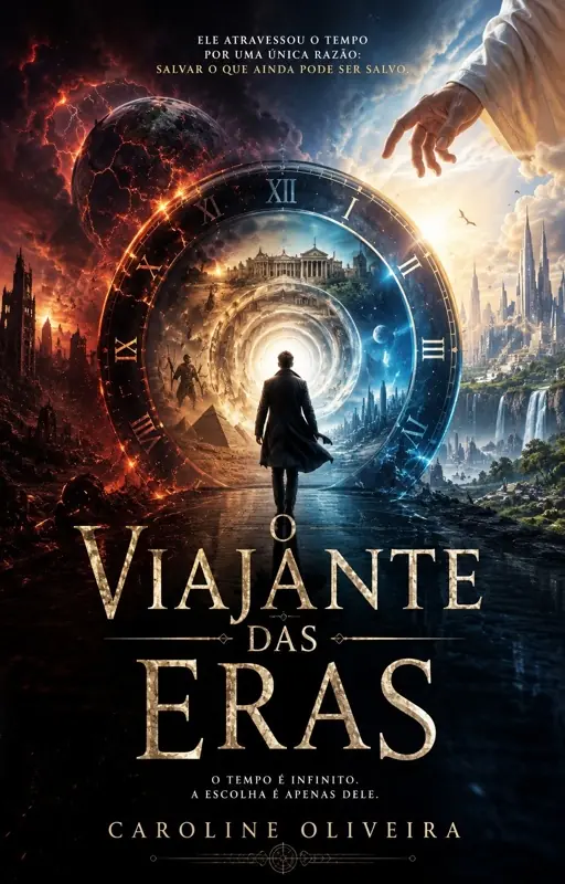 O Viajante das Eras - Último dia da Humanidade - Capa do e-book