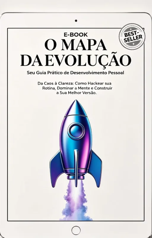 🚀 O MAPA DAEVOLUÇÃO: Seu Guia Prático de Desenvolvimento Pessoal - Capa do e-book
