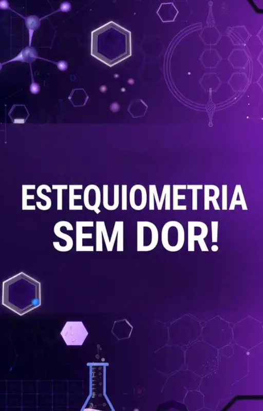 Estequiometria sem dor - Capa do e-book
